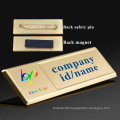 metal aluminum name badge clips